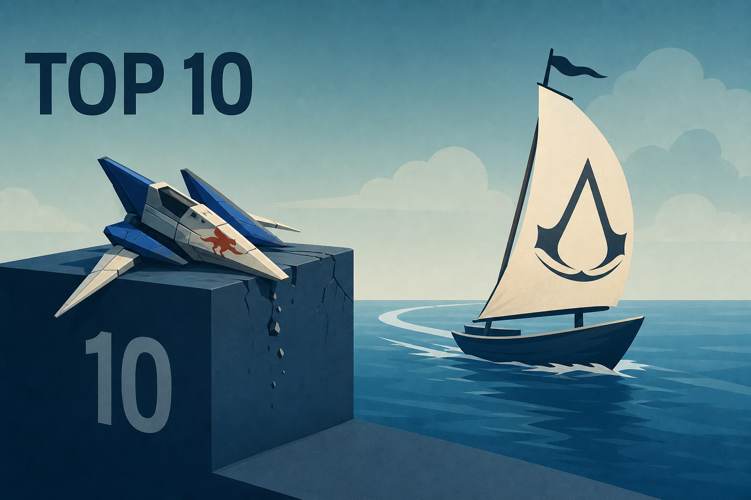 UK Charts: Star Fox Barely Holds Onto The Top 10 As Assassin's Creed Maintains Smooth Sailing