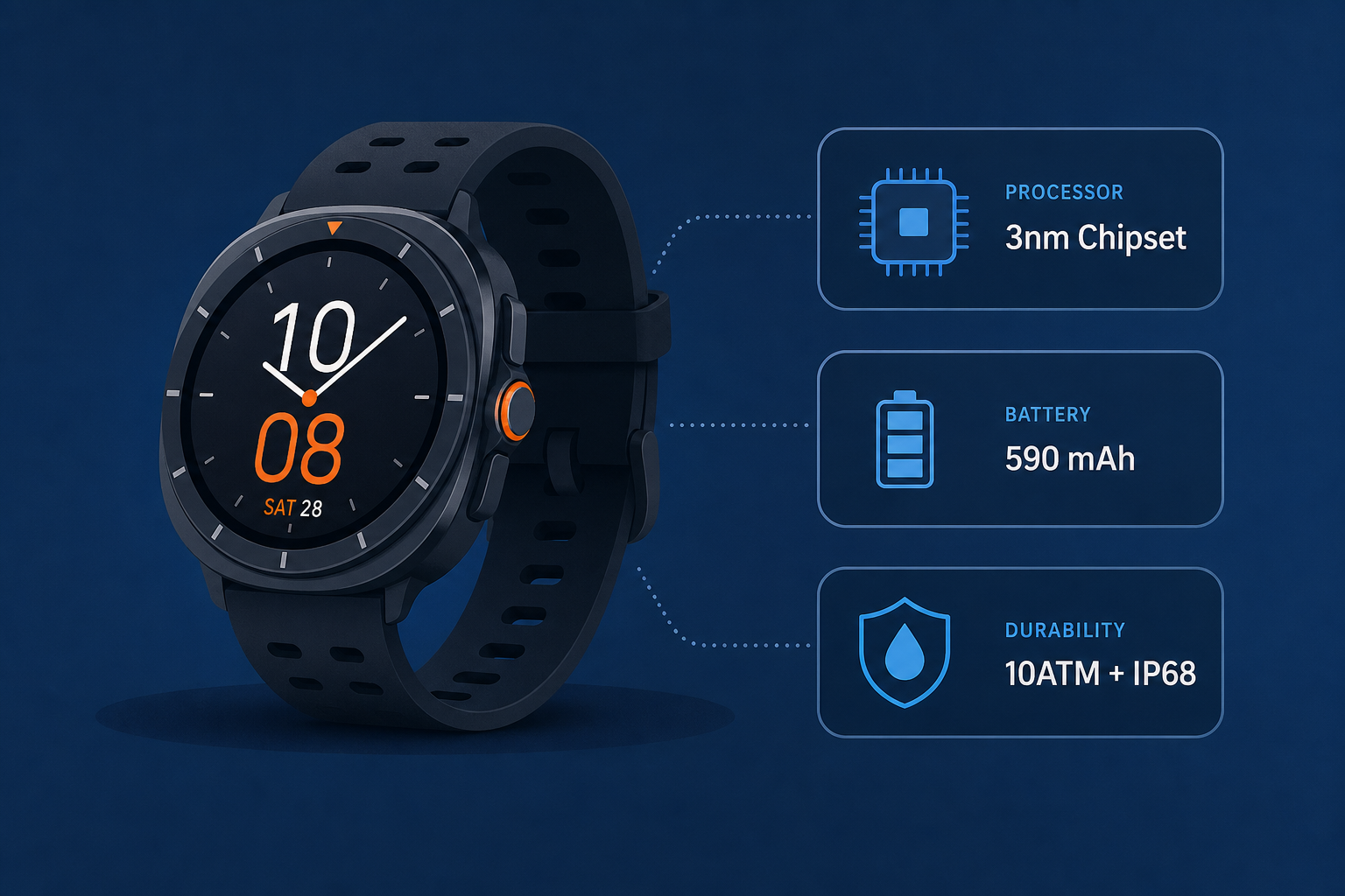 Samsung Galaxy Watch Ultra 2 Reveals Vital Specs