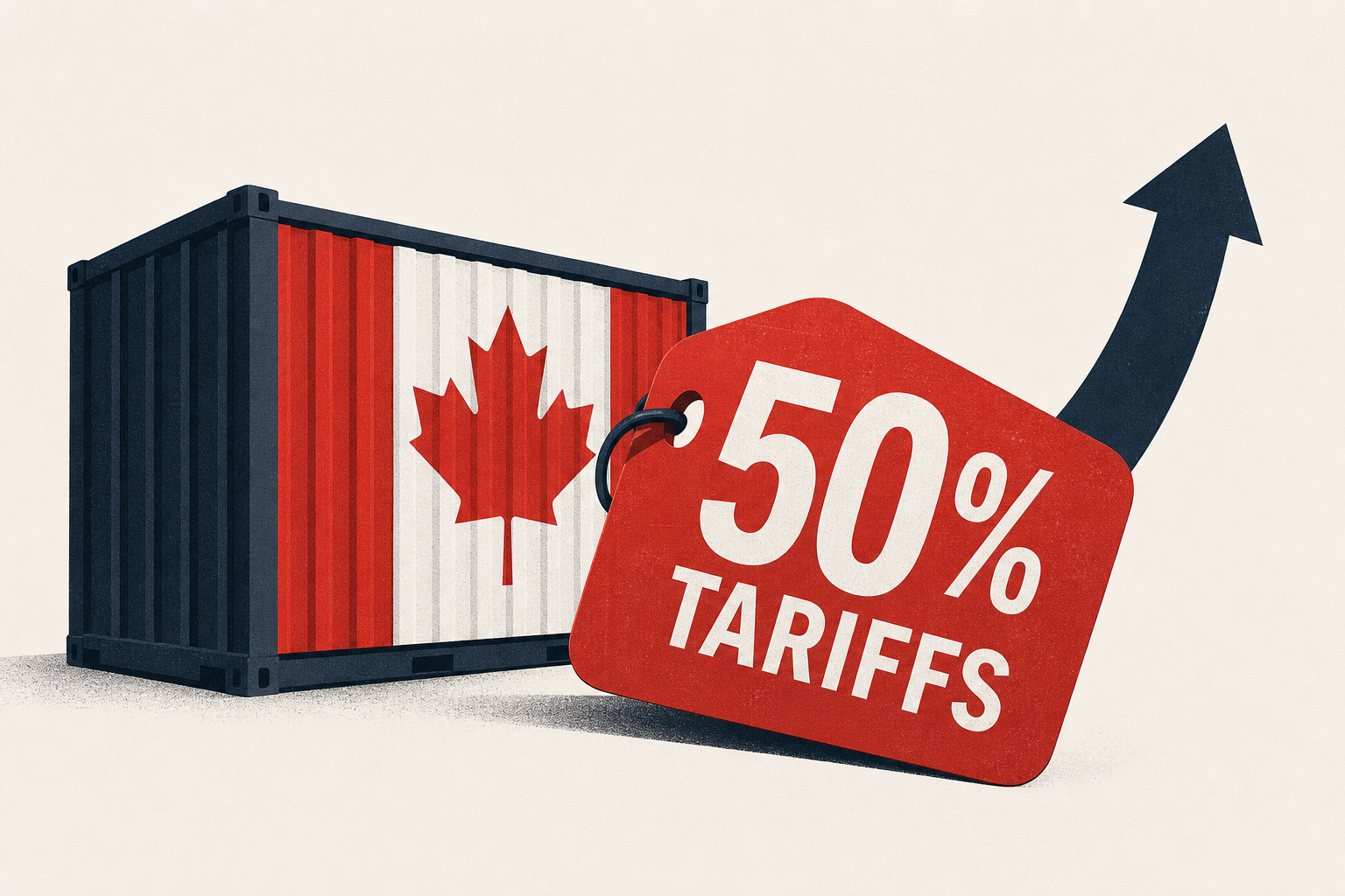 Trump imposes 50% tariffs on Canadian goods