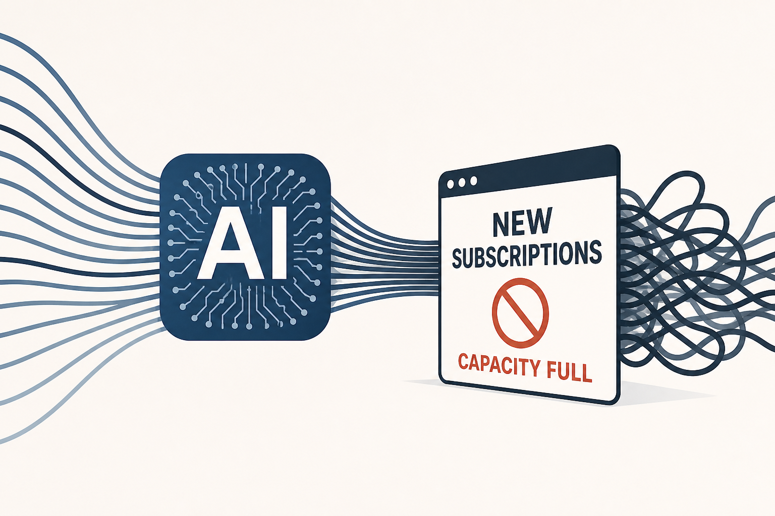 China's new AI model halts new subscriptions as demand swamps capacity