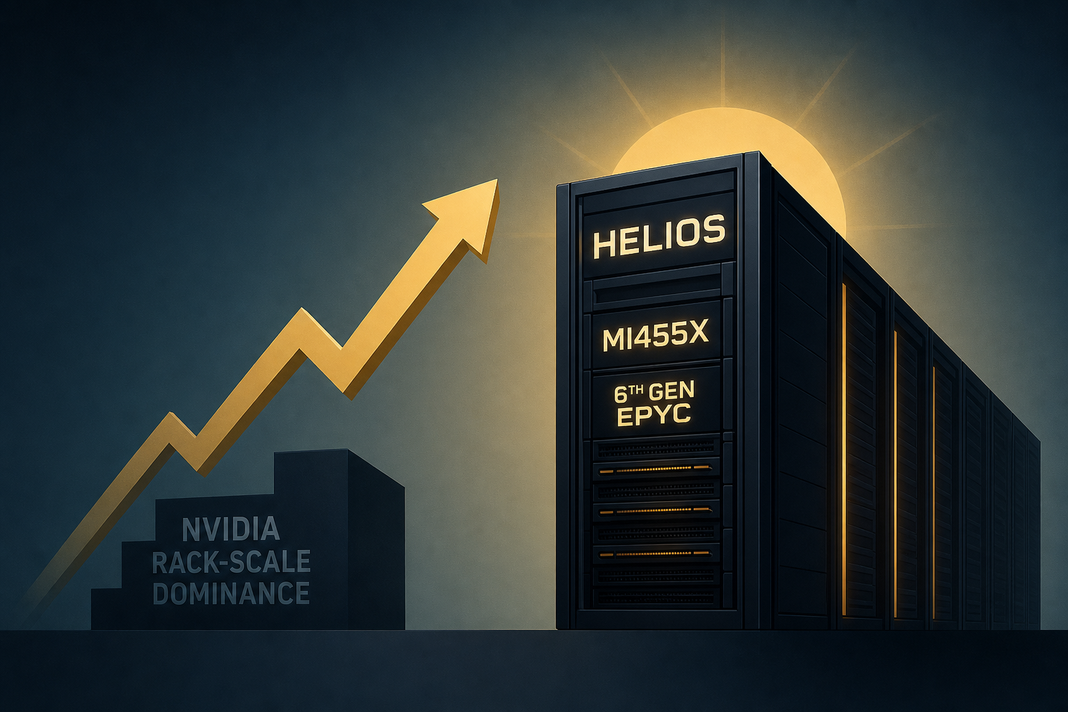 AMD Unveils Helios, Its Next-Gen AI Powerhouse With MI455X & 6th Gen EPYC, Challenging NVIDIA's Rack-Scale Dominance