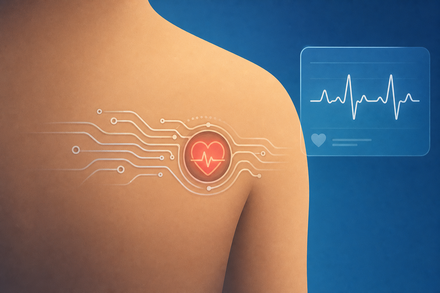 Could a paint-on electronic tattoo spot heart attacks?
