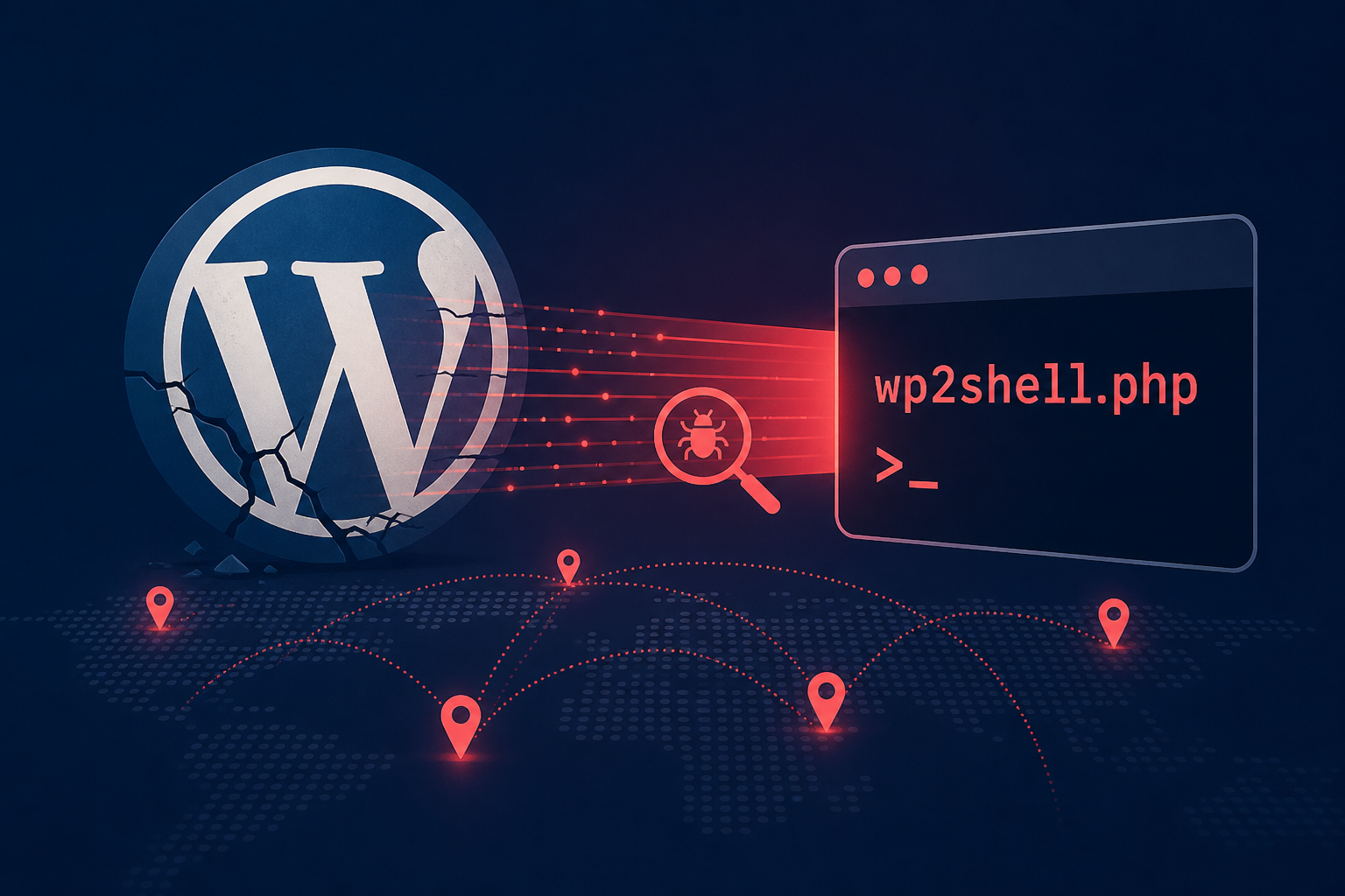 WordPress wp2shell Exploitation Grows as Public Exploit Fuels Mass Scanning