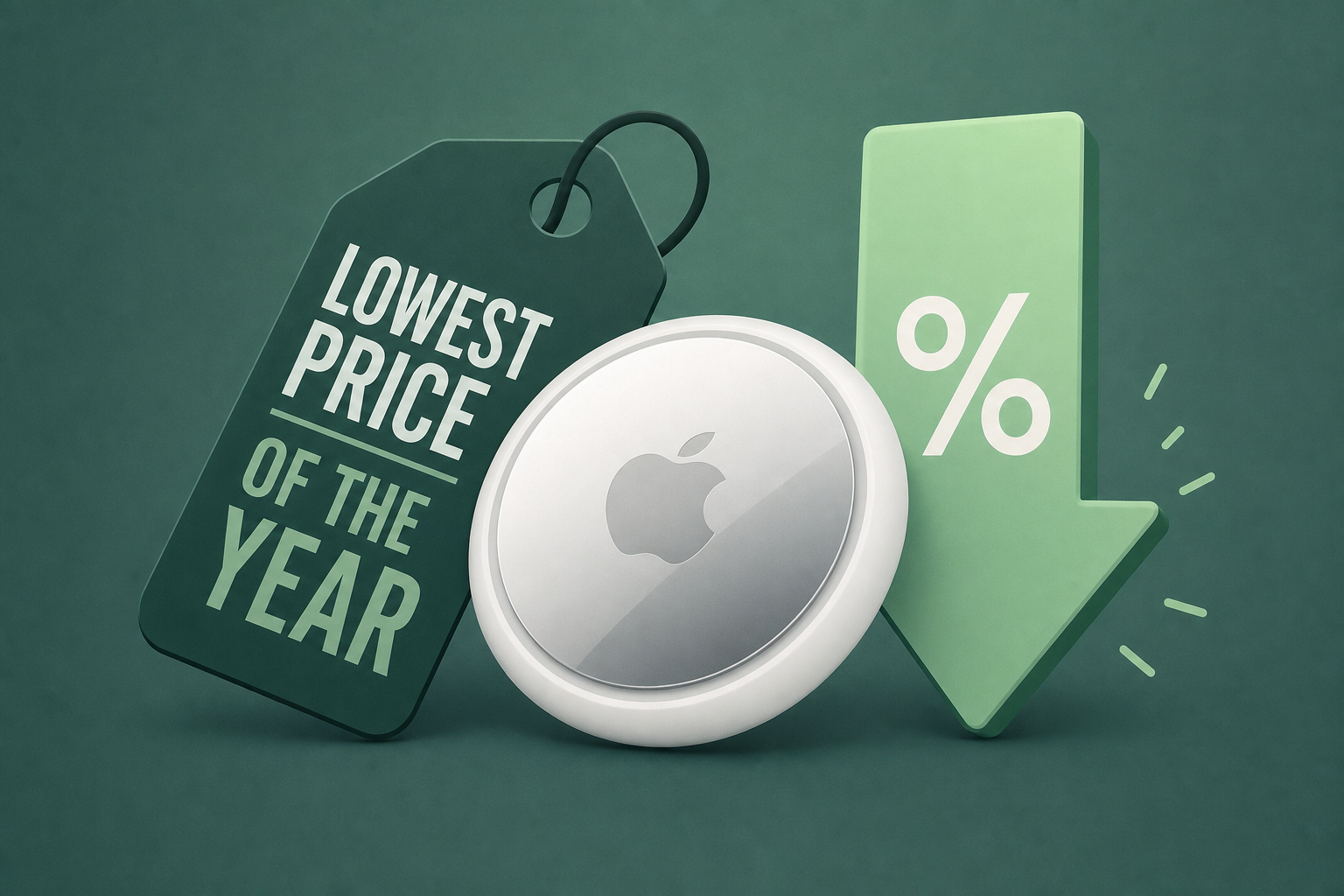 Lowest price of the year for Apple AirTags