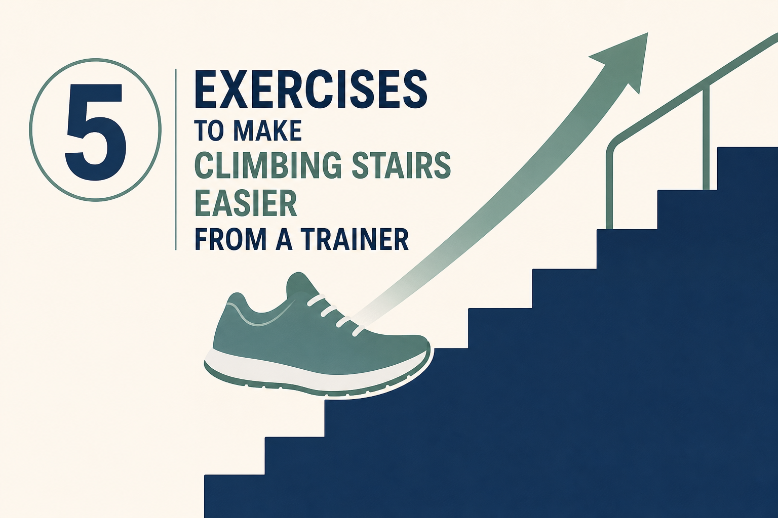 5 Exercises To Make Climbing Stairs Easier From a Trainer