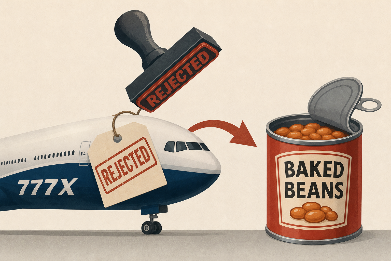 Emirates Rejects First Boeing 777Xs: "Turn Them Into Baked Bean Cans"