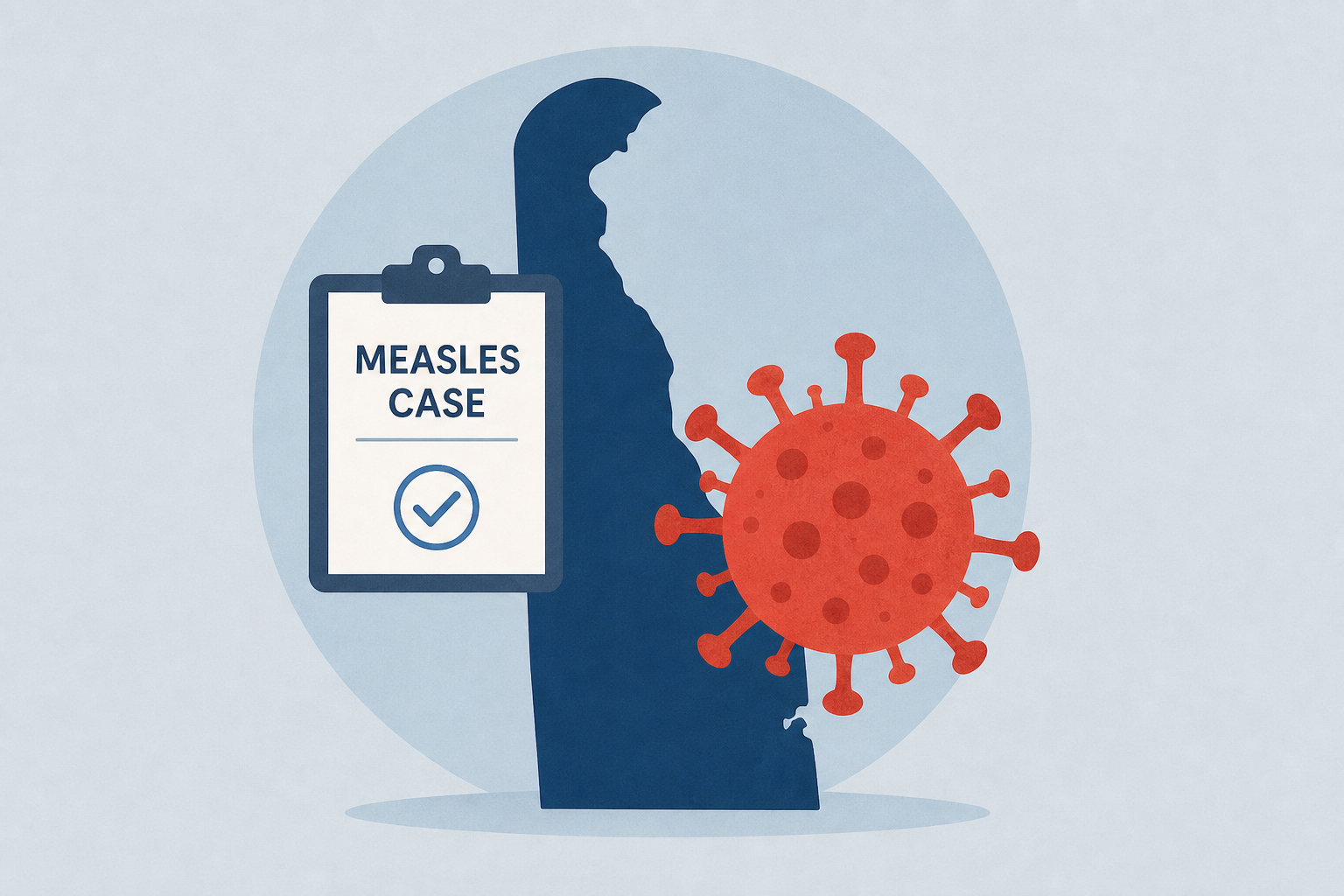 Delaware reports first measles case in more than a decade