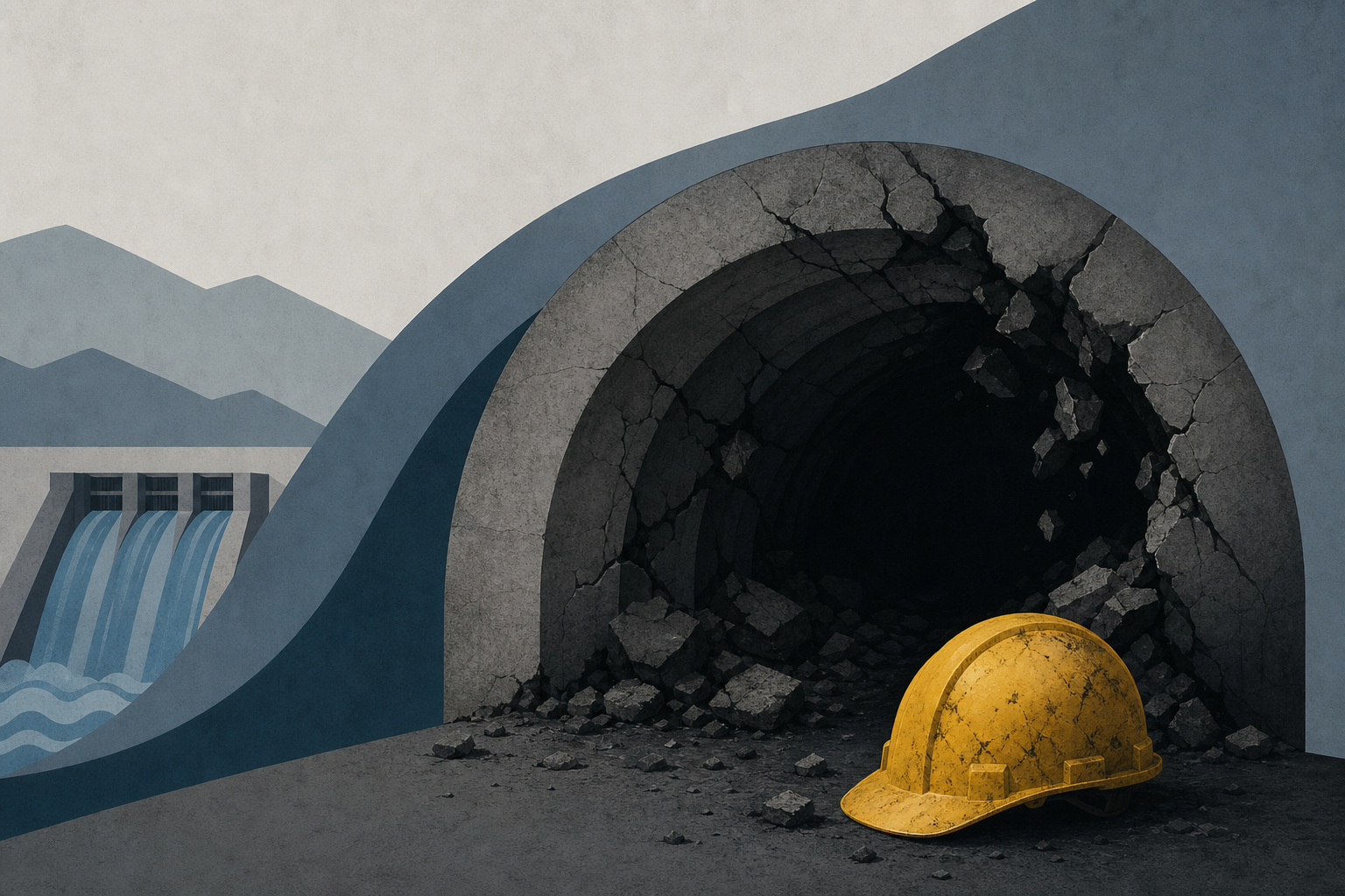 A blast in a tunnel at an Indian hydropower project leaves 12 dead and 13 missing