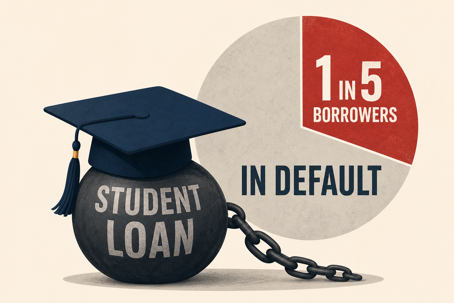 Student loan default rates surge, 1 in 5 borrowers now in default