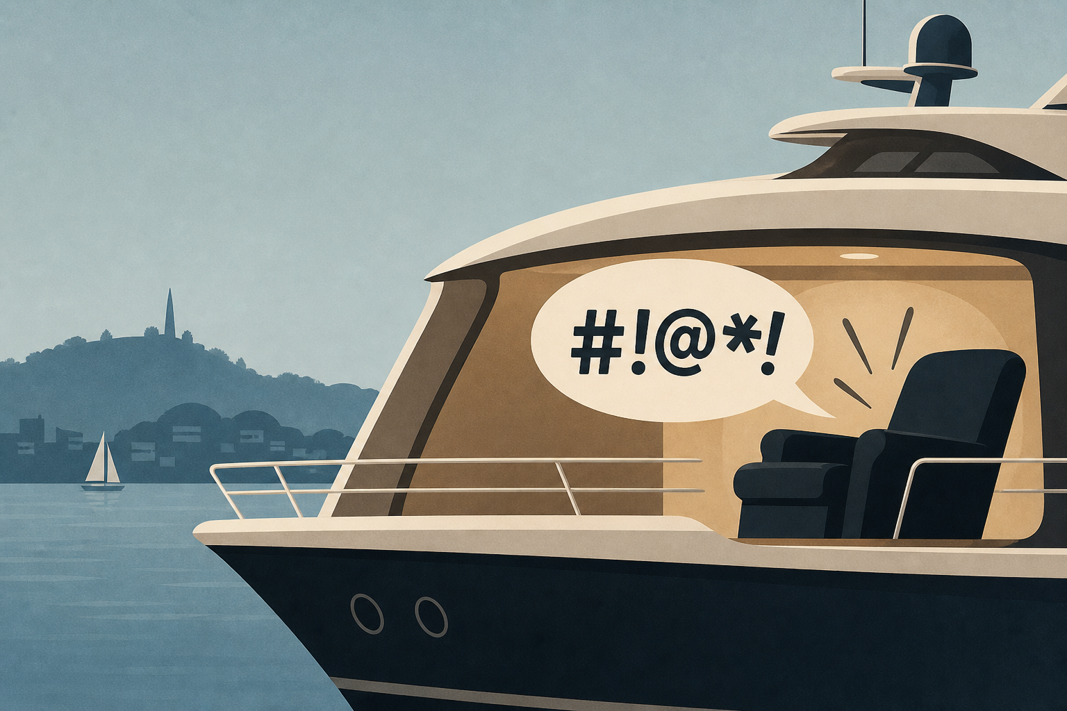 Sausalito City Manager Elaine Forbes' despicable behavior inside yacht