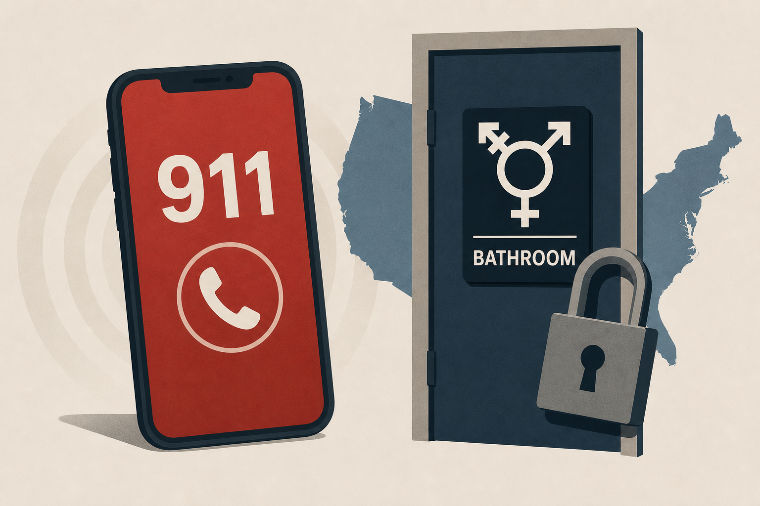 How a 911 Call Led to the Nation’s Strictest Trans Bathroom Law