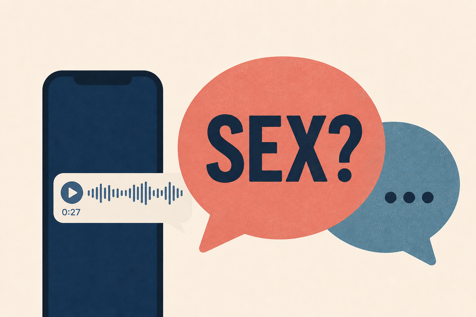 Her date sent her a voice memo. It started a viral debate about sex