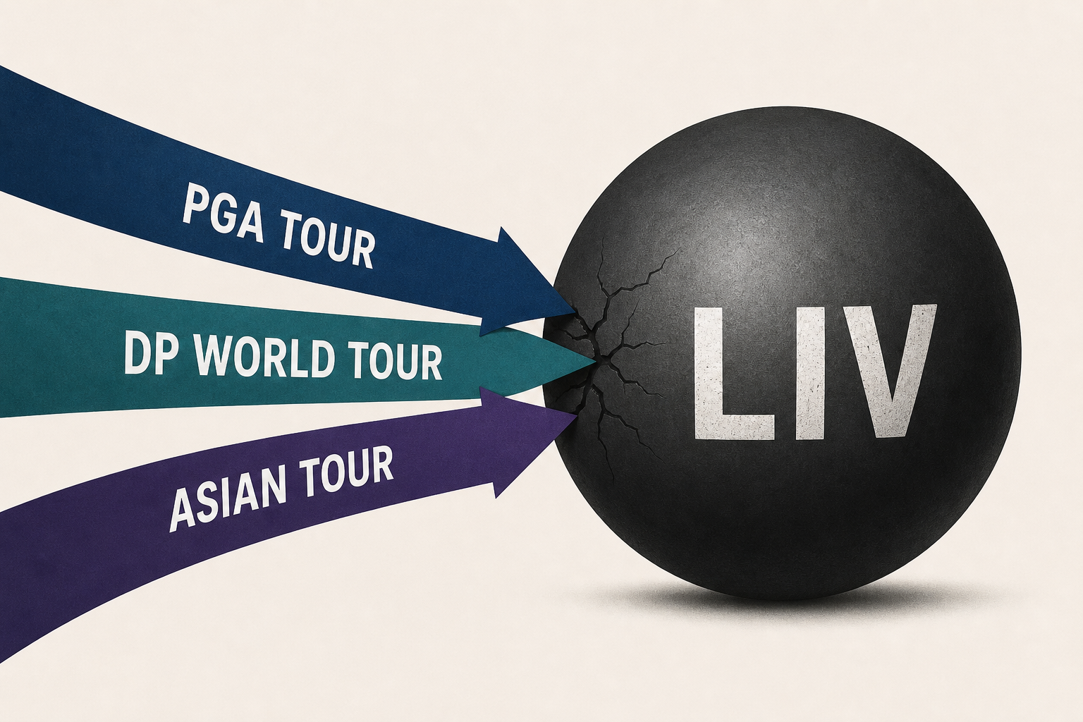 PGA Tour, DP World Tour & Asian Tour alliance puts pressure on LIV