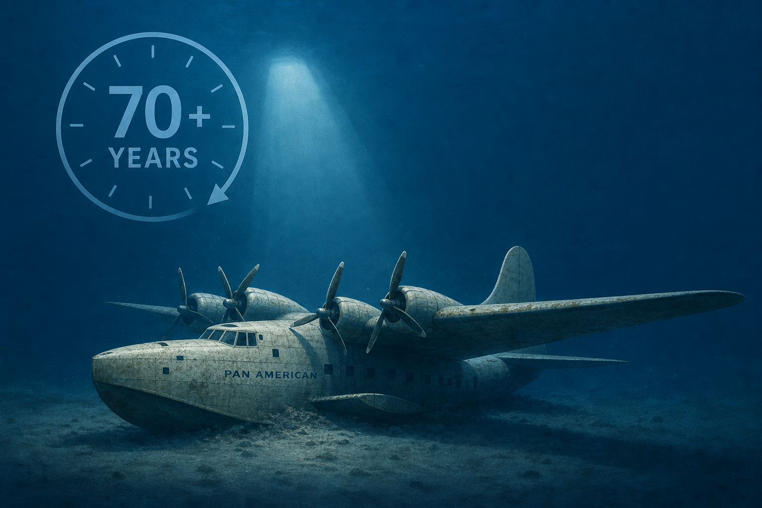 Pan Am Clipper Endeavor Is Found After Over 70 Years Lost at Sea