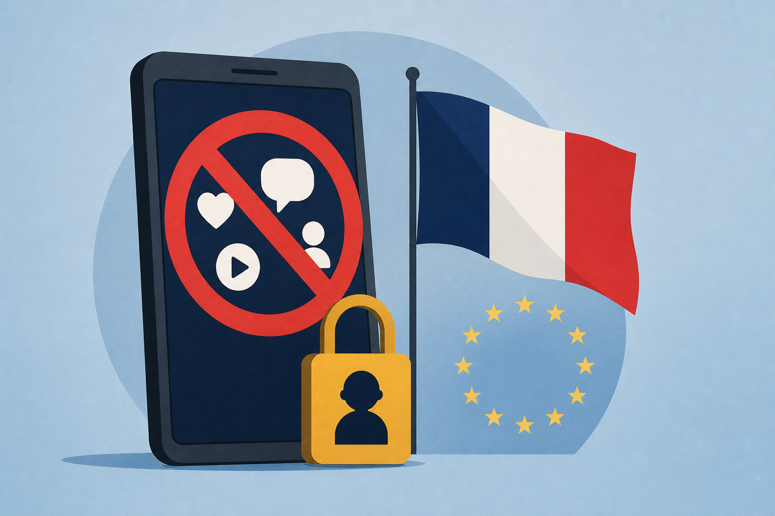 France becomes the first EU country to ban social media for children