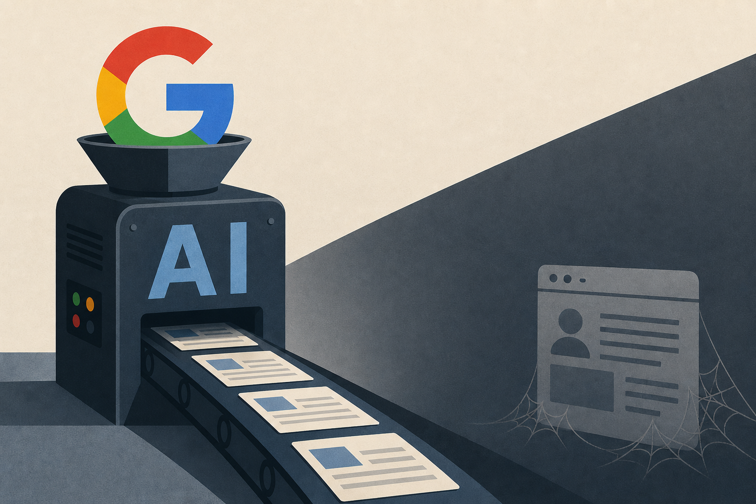 Google AI Is Killing The Human Internet, States New Report