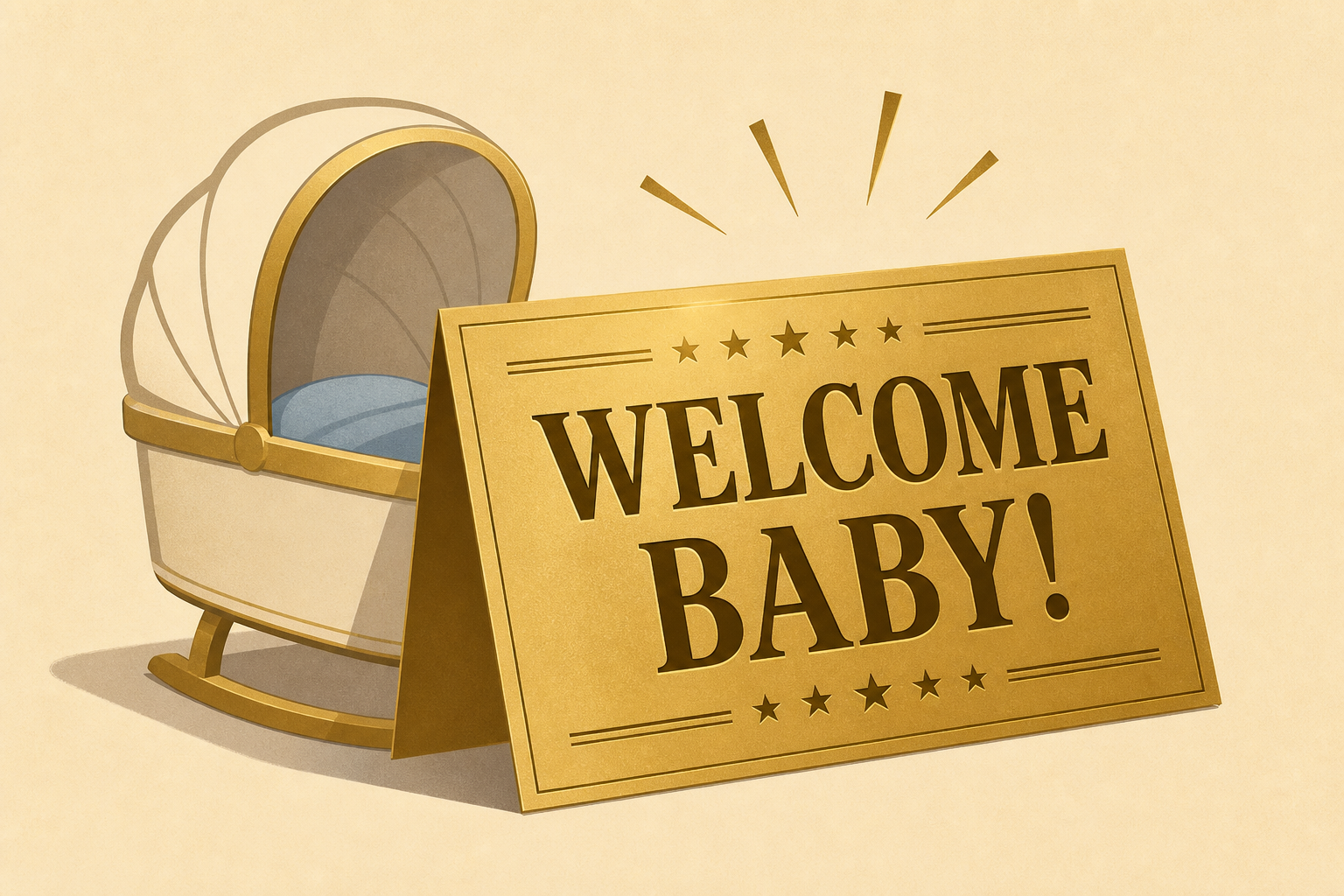 Trump welcomed J.D. and Usha Vance’s baby in the most Trump way possible.