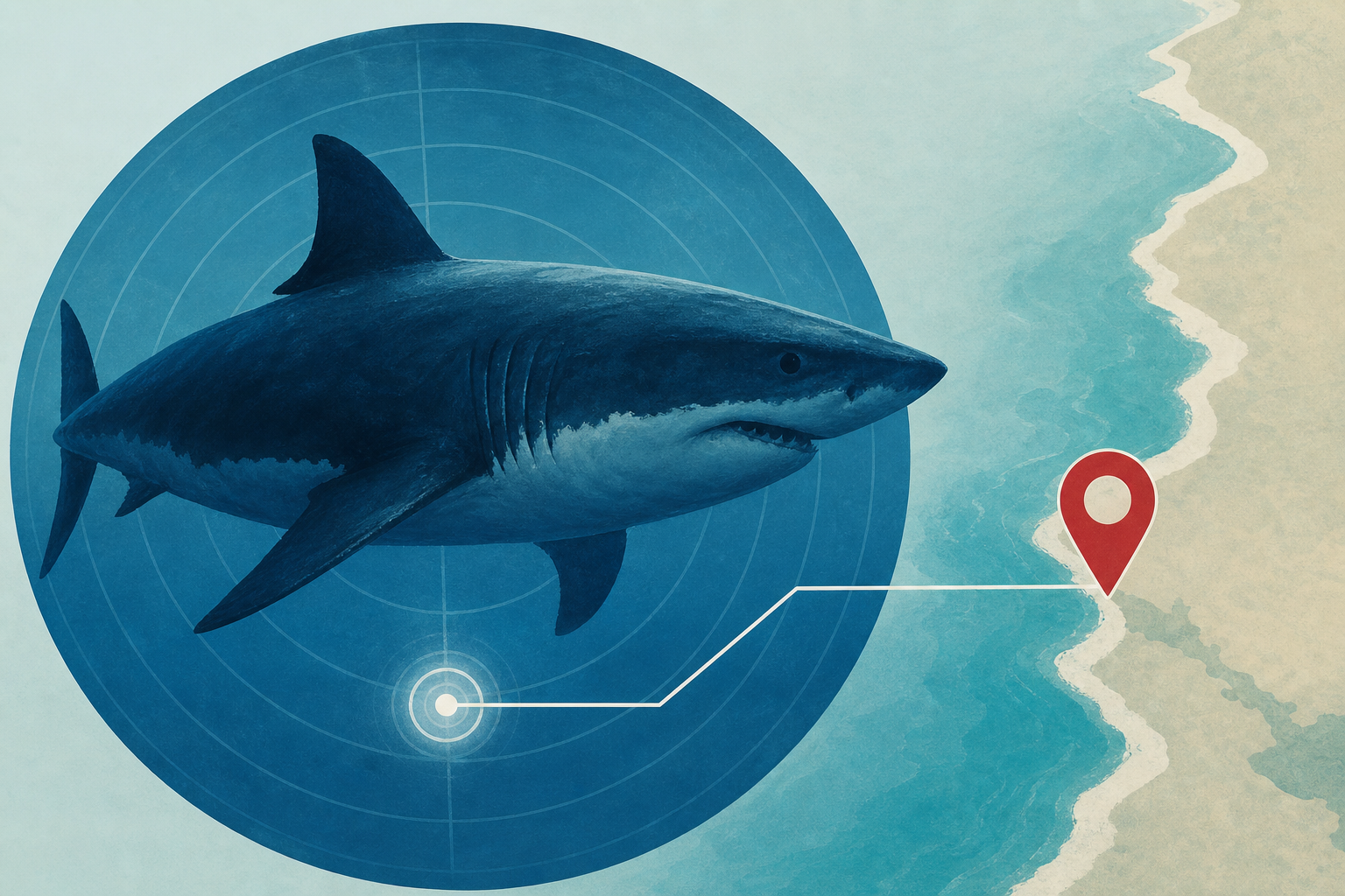 Massive, Record-Breaking Great White Shark Detected Near U.S. Vacation Hotspot