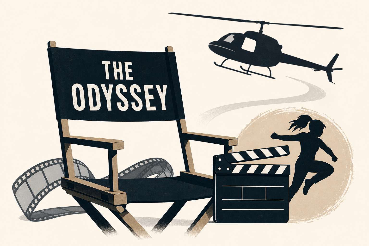 Behind the scenes of 'The Odyssey': Anne Hathaway's daily helicopter rides, Matt Damon's female stunt double and more