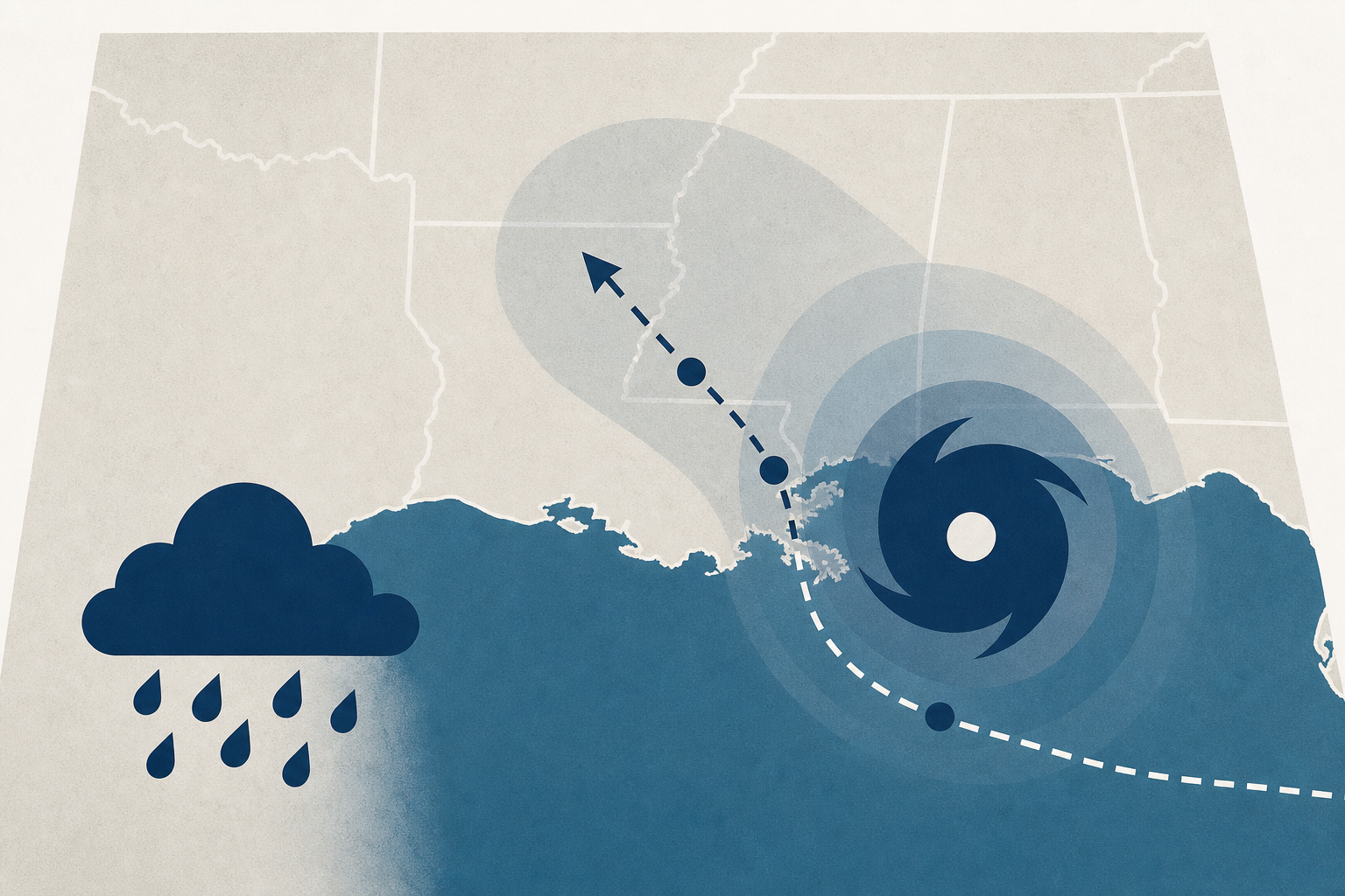 Tropical Storm Bertha tracker: Heavy rain and flash flooding forecast for parts of Gulf Coast - see latest path