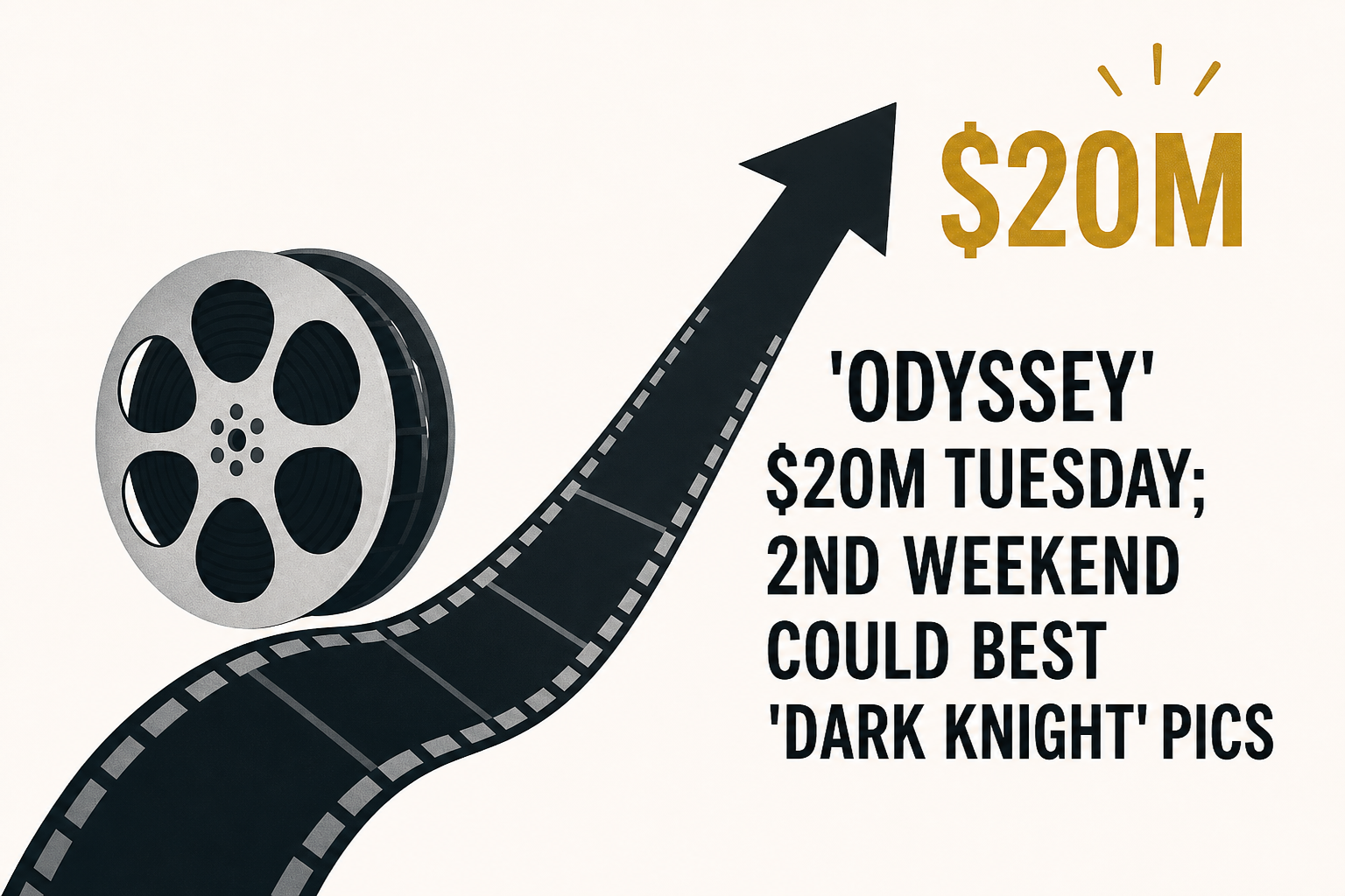'Odyssey' $20M Tuesday; 2nd Weekend Could Best 'Dark Knight' Pics