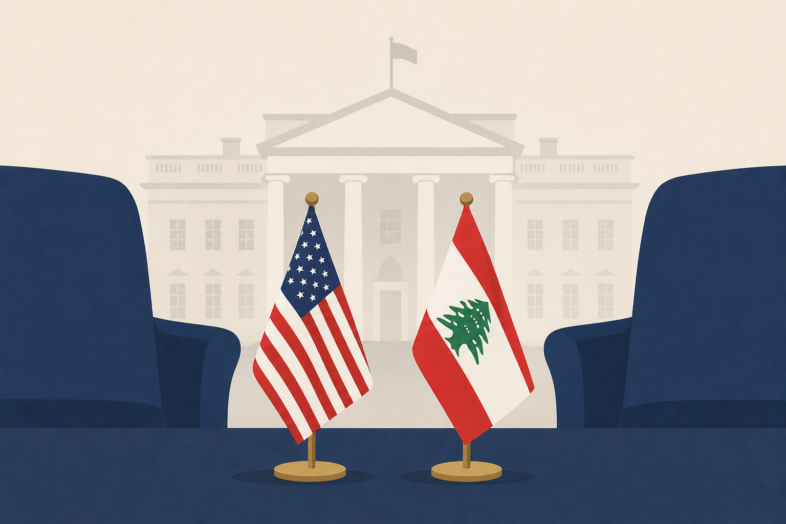 Trump meets with Lebanon's president at White House