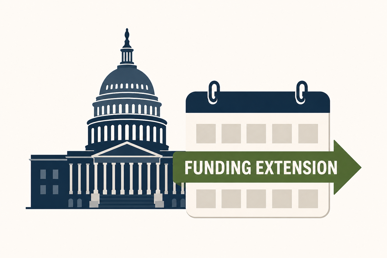 House passes government funding extension : NPR