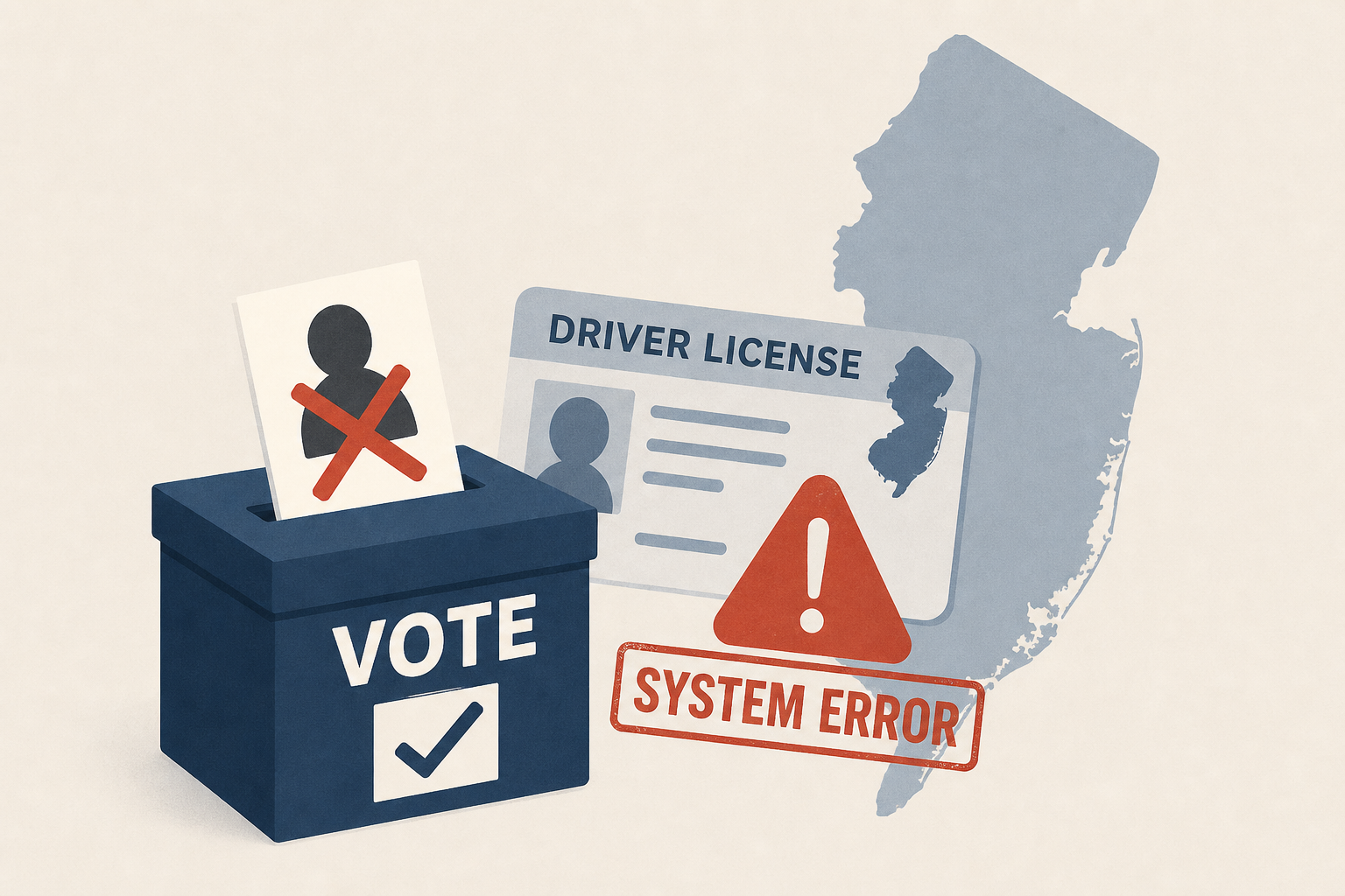 6,600 noncitizens registered to vote by New Jersey motor vehicle system error, Gov. Sherill says