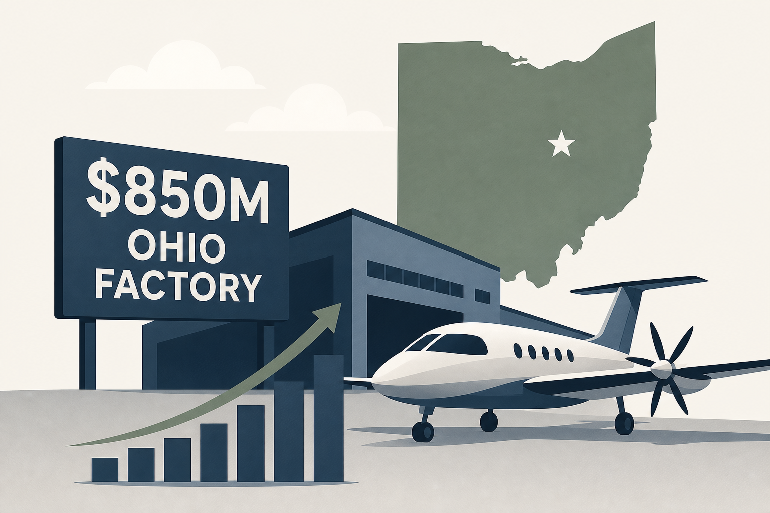 Electra to build $850M Ohio factory for EL9 hybrid-electric plane