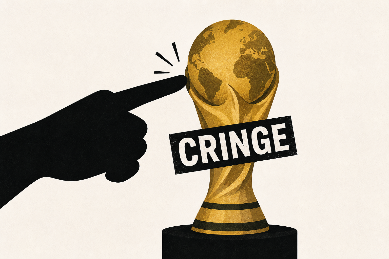 Trump Shares Eyebrow-Raising Edit of Cringe World Cup Moment