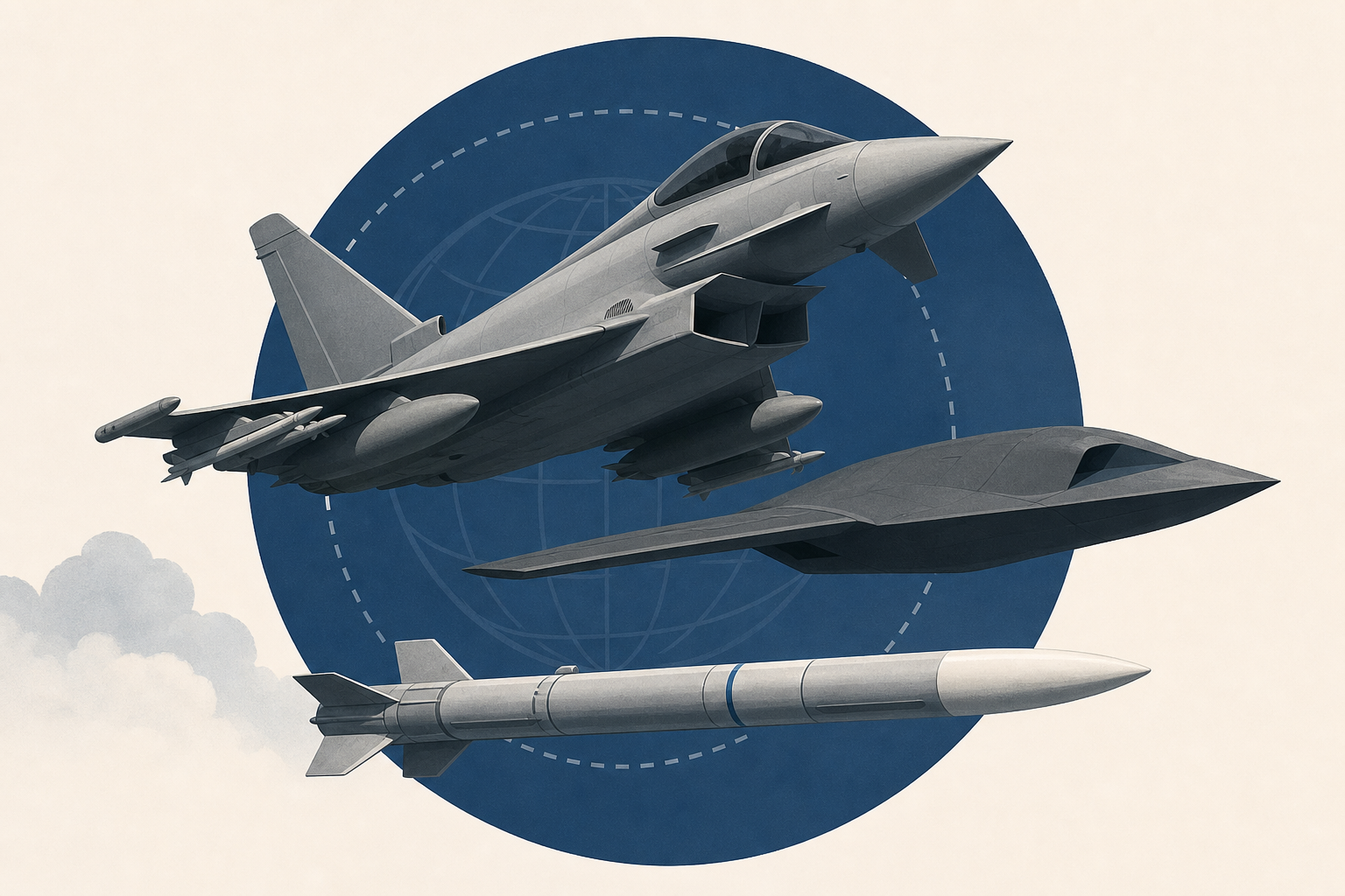 Typhoons Paired With CCA Fighter Drones Armed With Meteor Missiles Eyed By UK