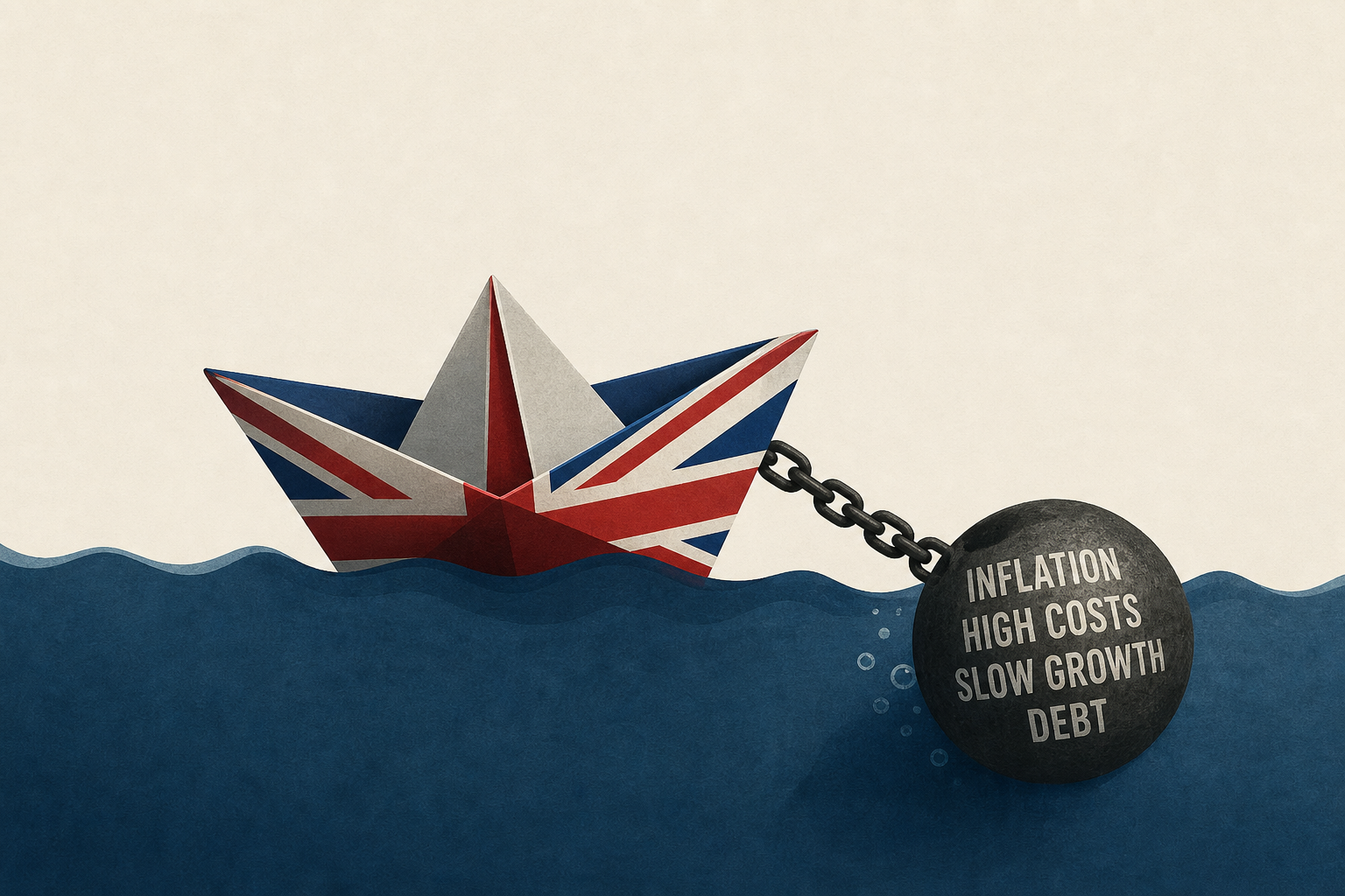 New UK prime minister faces the same economic issues that sank his predecessor