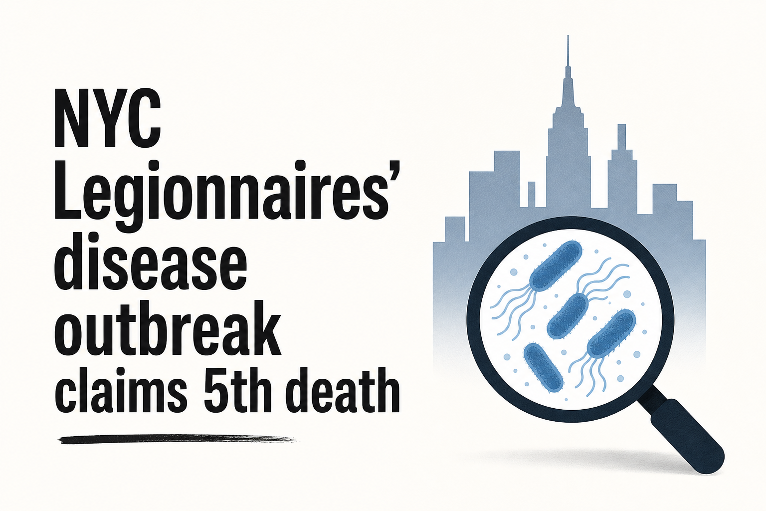 NYC Legionnaires’ disease outbreak claims 5th death
