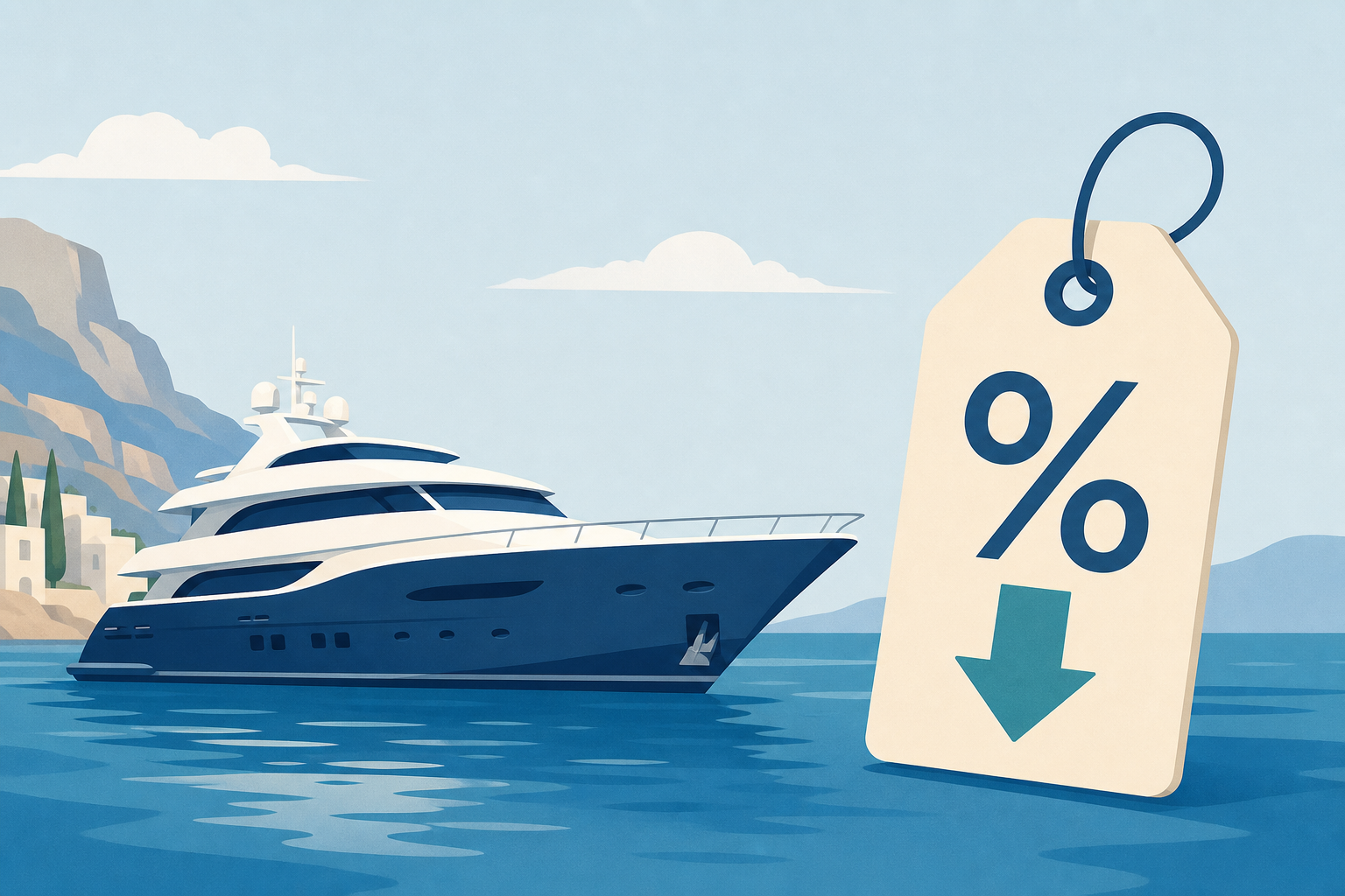 Renting a yacht in the Mediterranean this summer just got cheaper