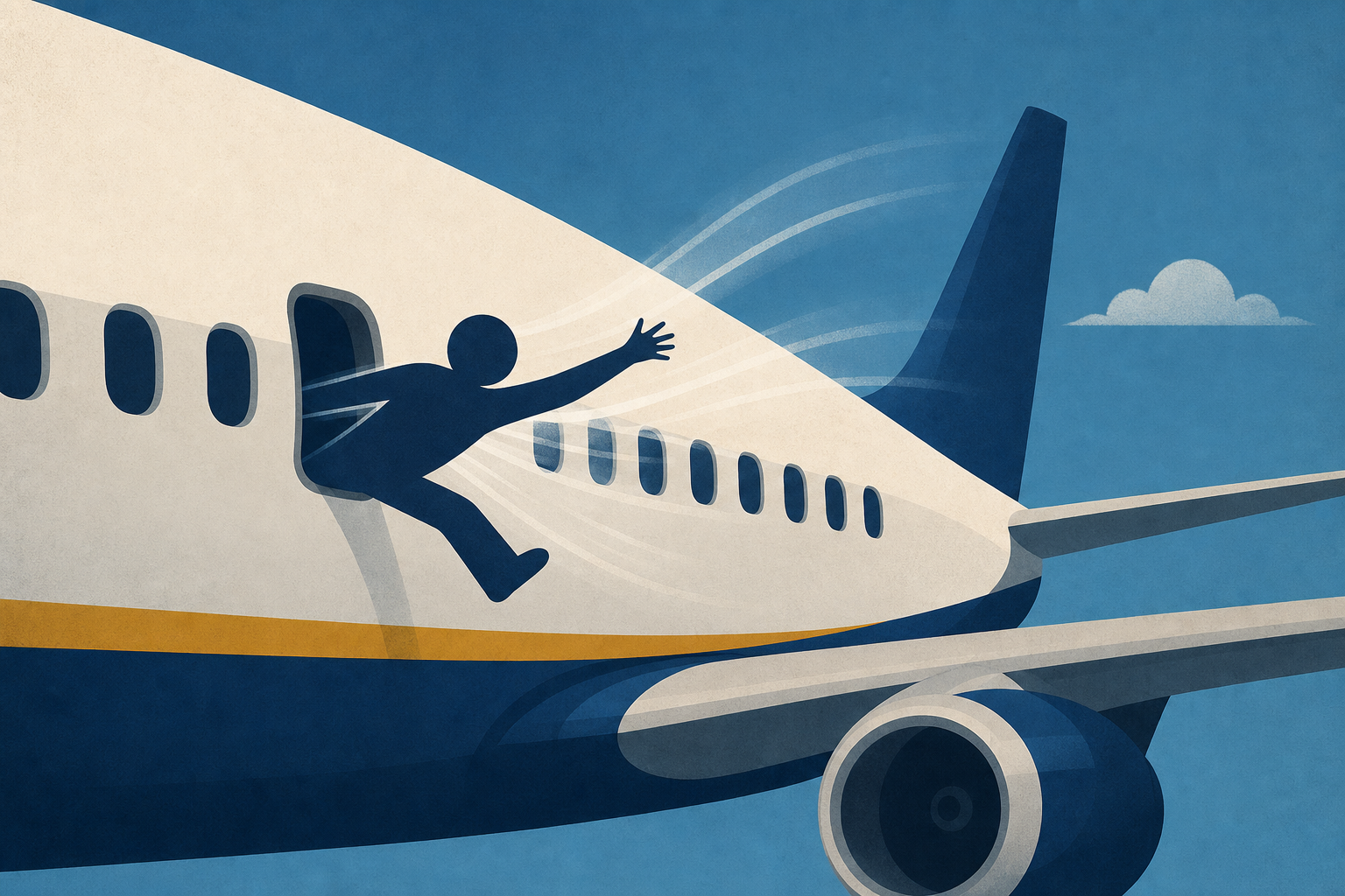 Ryanair passenger recounts being partly sucked out airplane window: 'I am lucky'