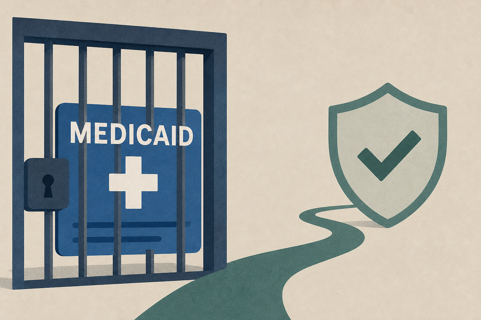 States want to bring Medicaid behind bars. Federal changes make that harder