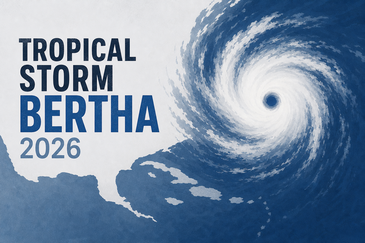 Tropical Storm Bertha 2026