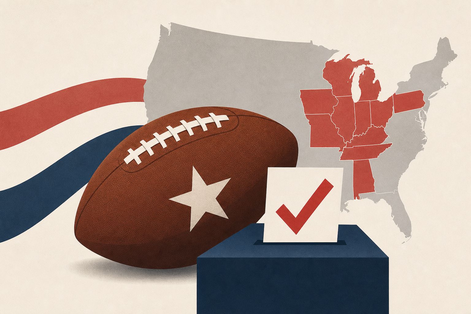 Ex-NFL star backed by President Trump wins battleground primary