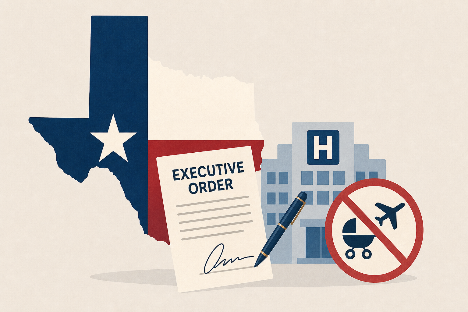 Texas Gov. Greg Abbott signs executive order over "birth tourism," targets hospitals and providers