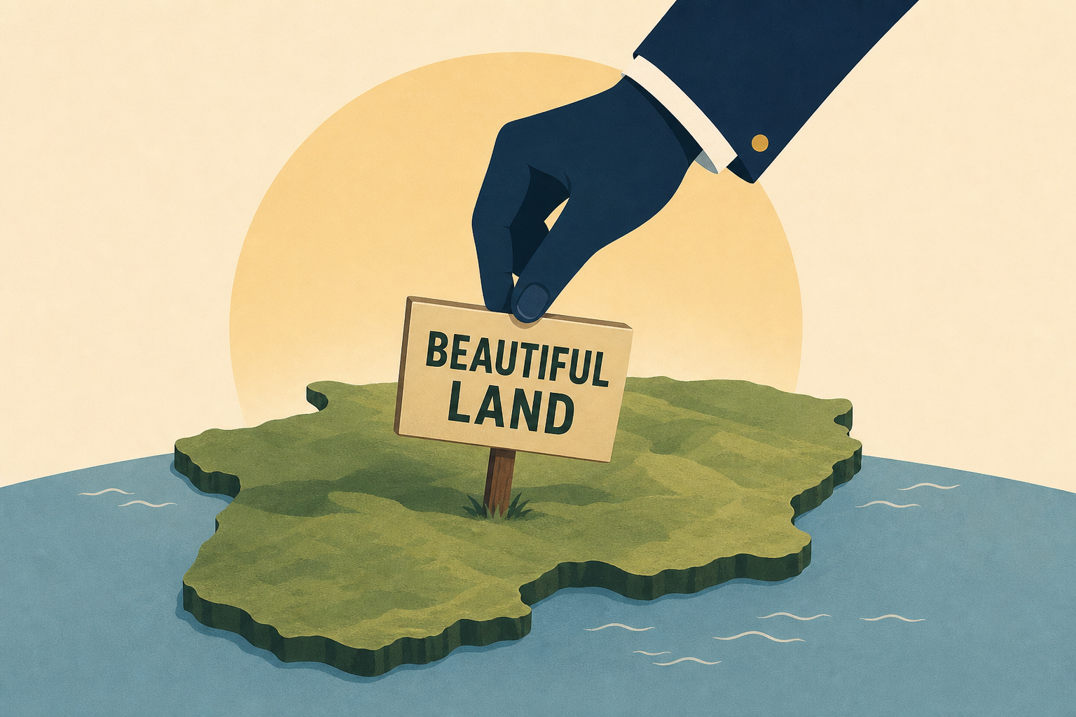 Trump Just Made Surprise Move on This 'Beautiful Land'