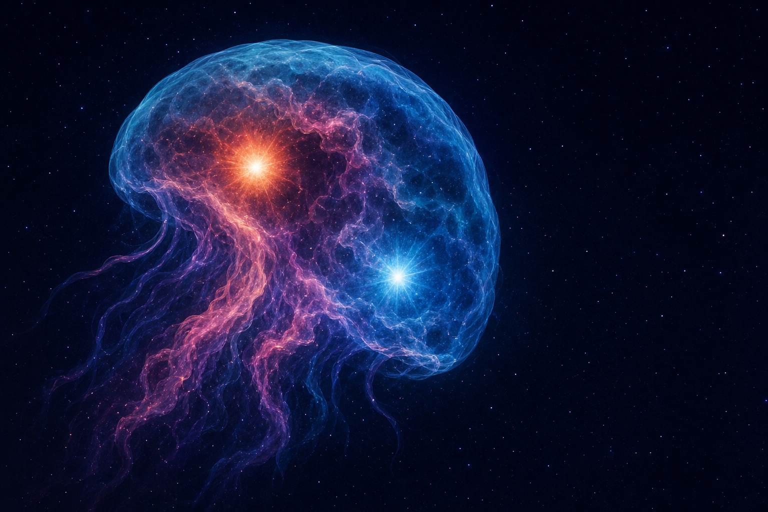 Jellyfish nebula may be the scene of two stars going supernova