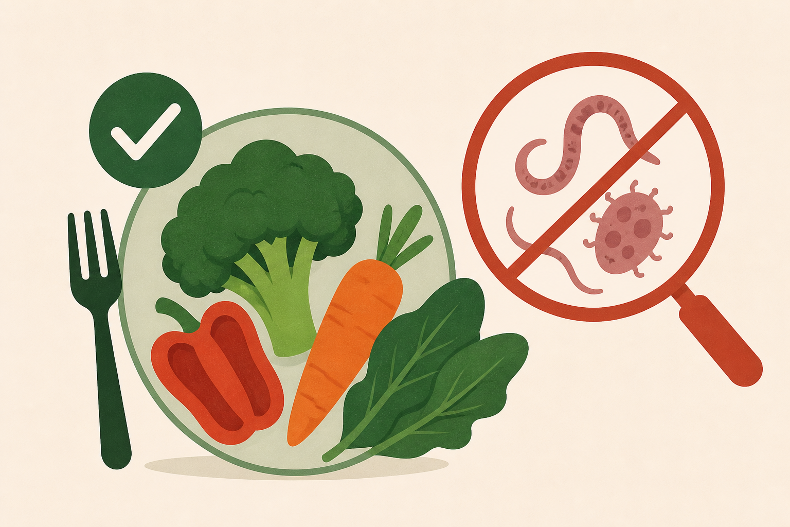 How to get kids to eat veggies amid the parasite outbreak
