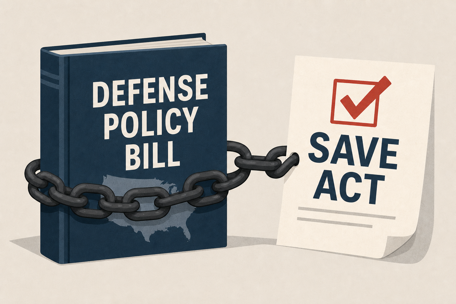 House Republicans Have Tied the Defense Policy Bill to Trump’s SAVE Act