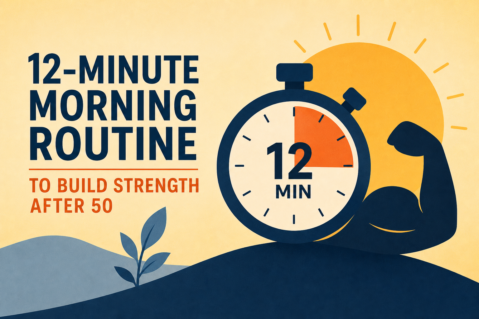 12-Minute Morning Routine to Build Strength After 50