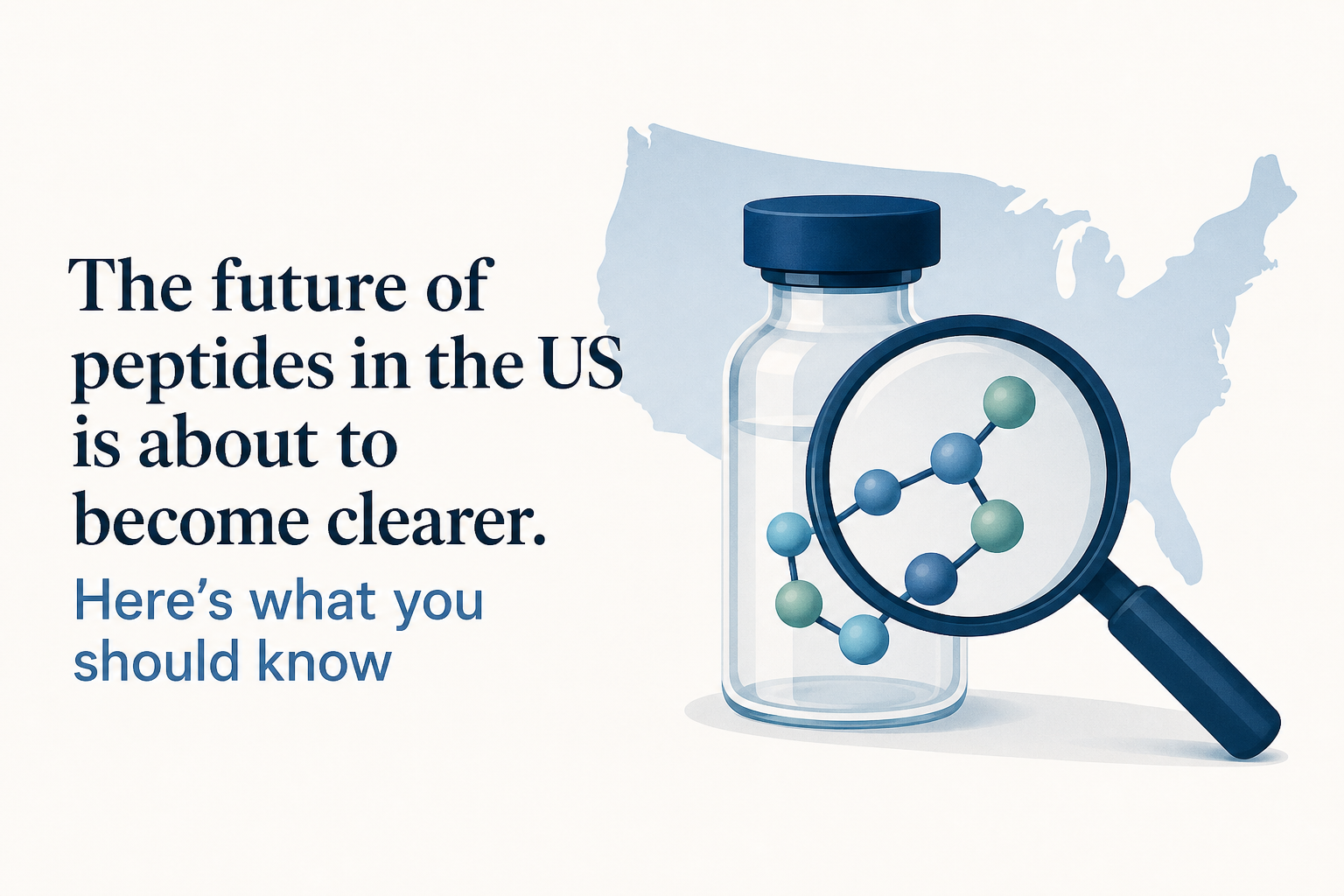 The future of peptides in the US is about to become clearer. Here’s what you should know
