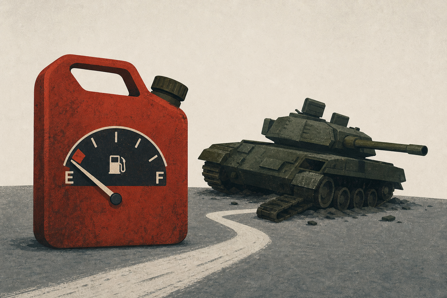 Russian Troops Are Running Out of Gas-and Sometimes Leaving Military Hardware Behind