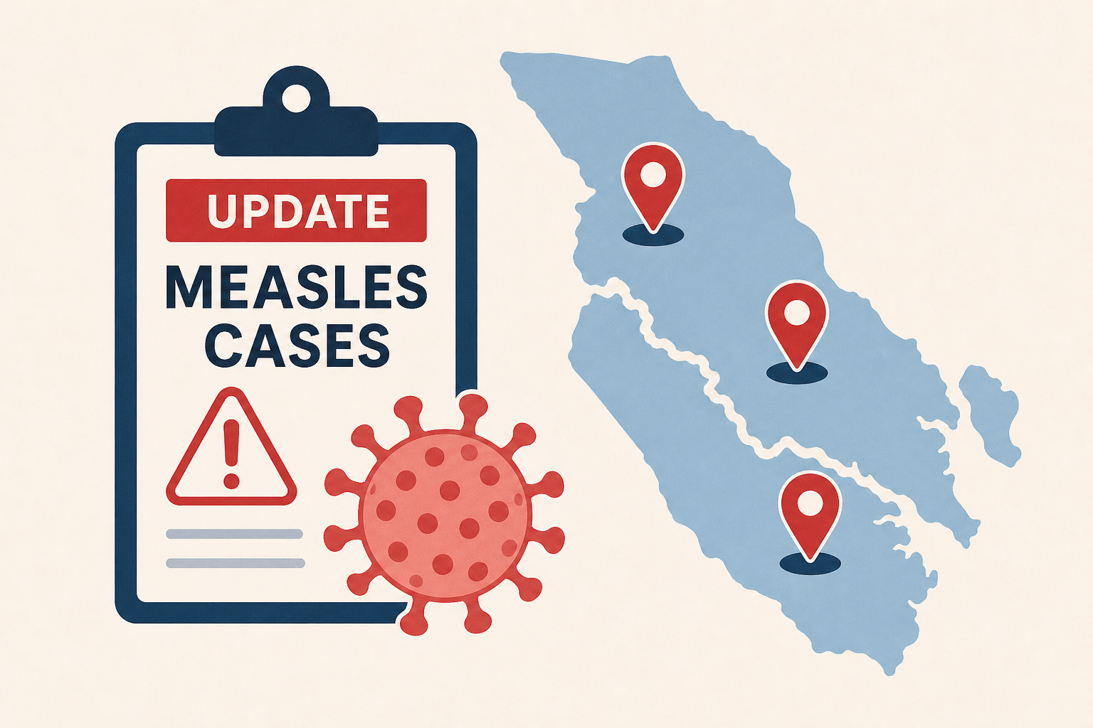UPDATE: Health Officials Confirm Multiple Measles Cases in St. Mary’s County; Possible Exposure at Three Locations Announced