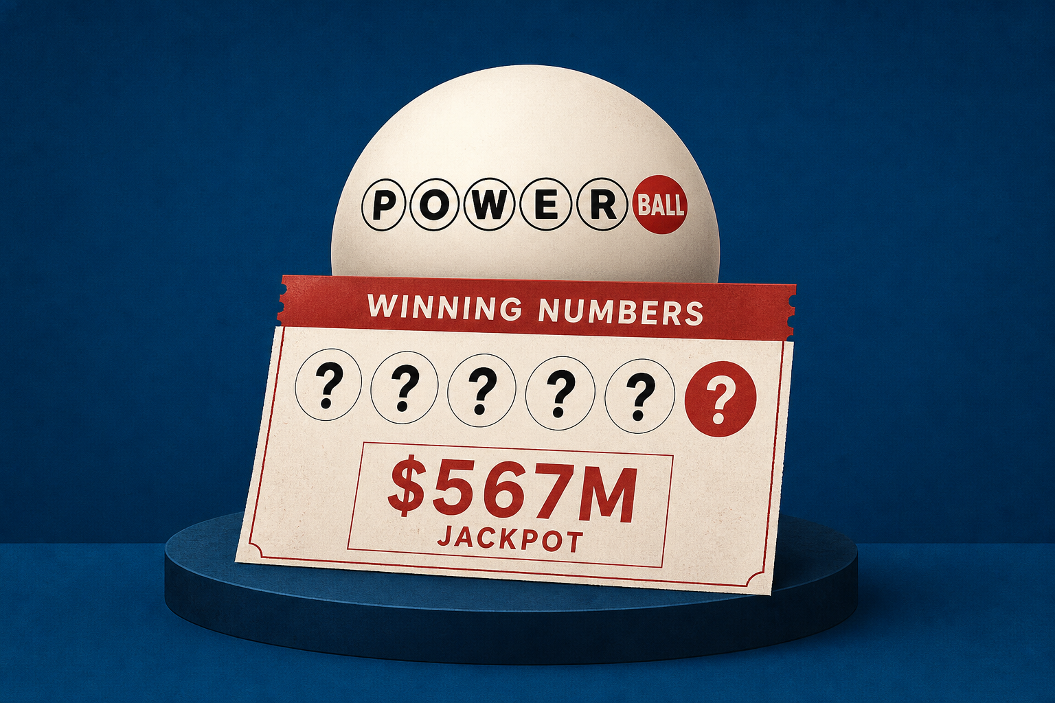 Powerball winning numbers for $567M jackpot on July 22