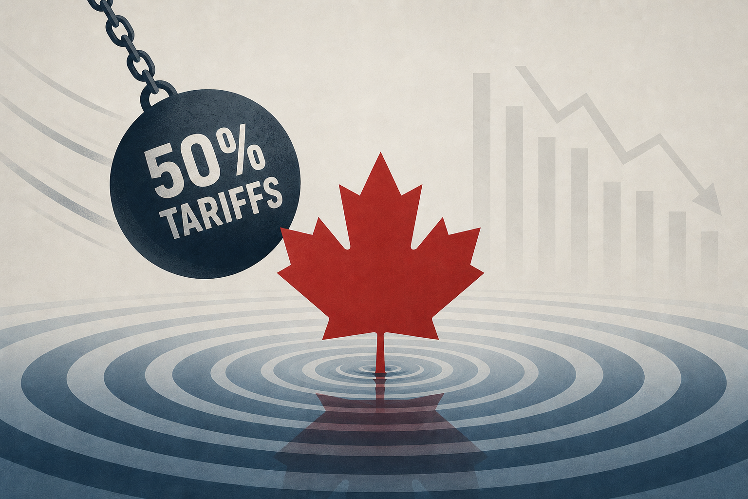 Trump threat of 50% tariffs could ripple through Canadian economy