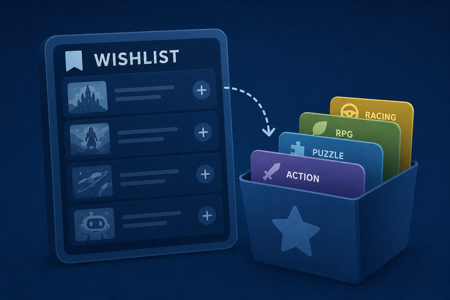 Steam wishlists are getting categories, making it even easier to organise all those games you'll definitely buy next sale